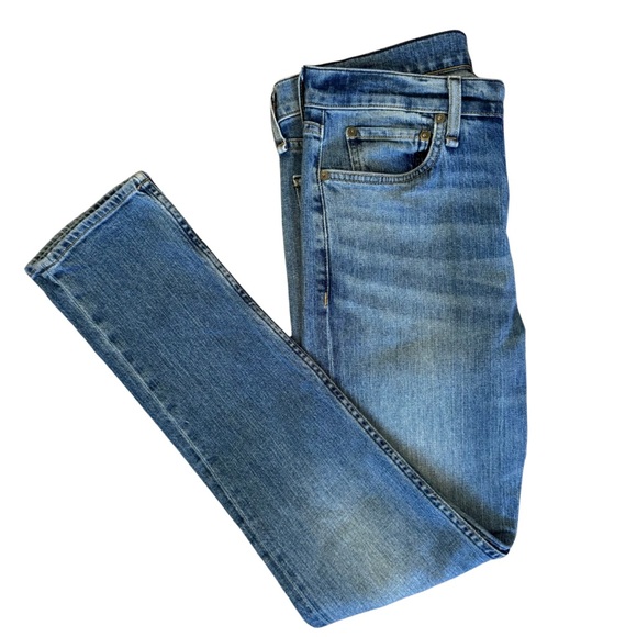 rag & bone Fit 2 Slim Blue Jeans Button Fly Men's 31X32 - Picture 5 of 11